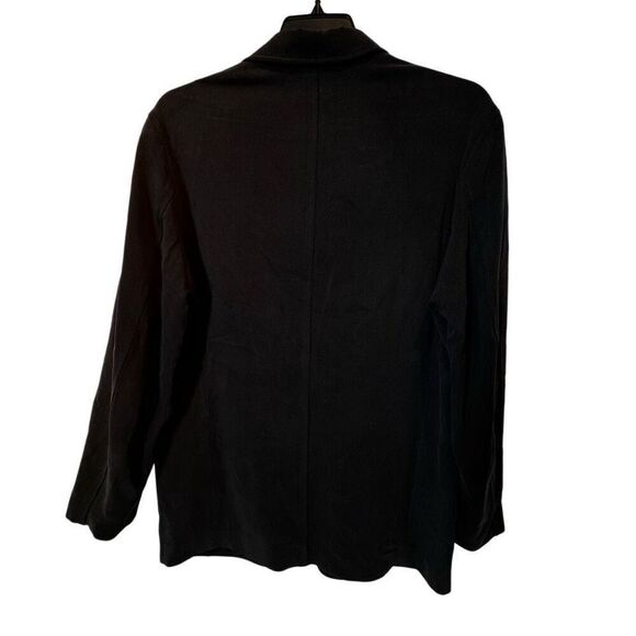 Tommy Bahama Island Soft Silk Jacket Men’s M/46 Notched Collar Three Button Blac - Picture 2 of 11